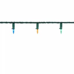 Home Accents Holiday 300-Light Multi-Color Mini LED String Lights, Constant On, Green Wire (Set of 2) thumbnail 3