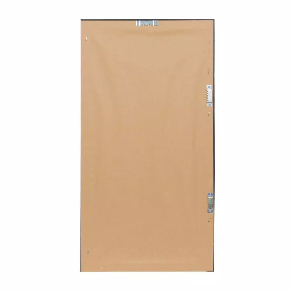 DesignOvation Wyeth Framed Magnetic Chalkboard Memo Board, 13 x 26 in.