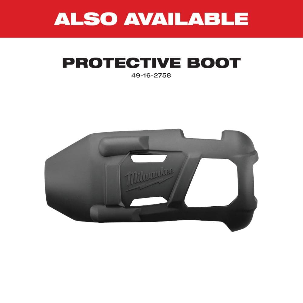 Milwaukee M18 1/2 in. Compact Impact Wrench Kit w/ (2) 3.0 Ah Batteries, Charger & Hard Case