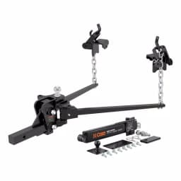CURT Short Trunnion Bar Weight Distribution Hitch Kit (8K-10K lbs GTW, 28-3/8" Bars) thumbnail 2