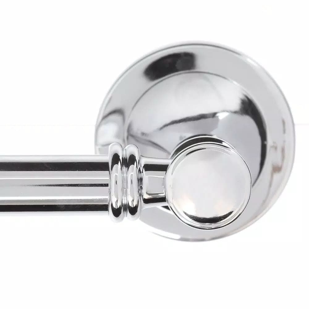 Delta Silverton 24 in. Polished Chrome Towel Bar, Modern Wall Mounted Design