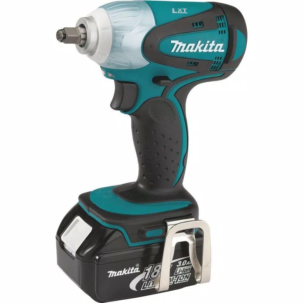 Makita 18V LXT Cordless 3/8 in. Square Drive Impact Wrench Kit with (2) 3.0Ah Batteries, Charger, and Bag