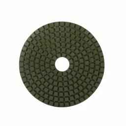 Rubi 4 in. 400 Grit Resin Wet Polishing Pad for Engineered Stone, Concrete, Marble & Granite thumbnail 1