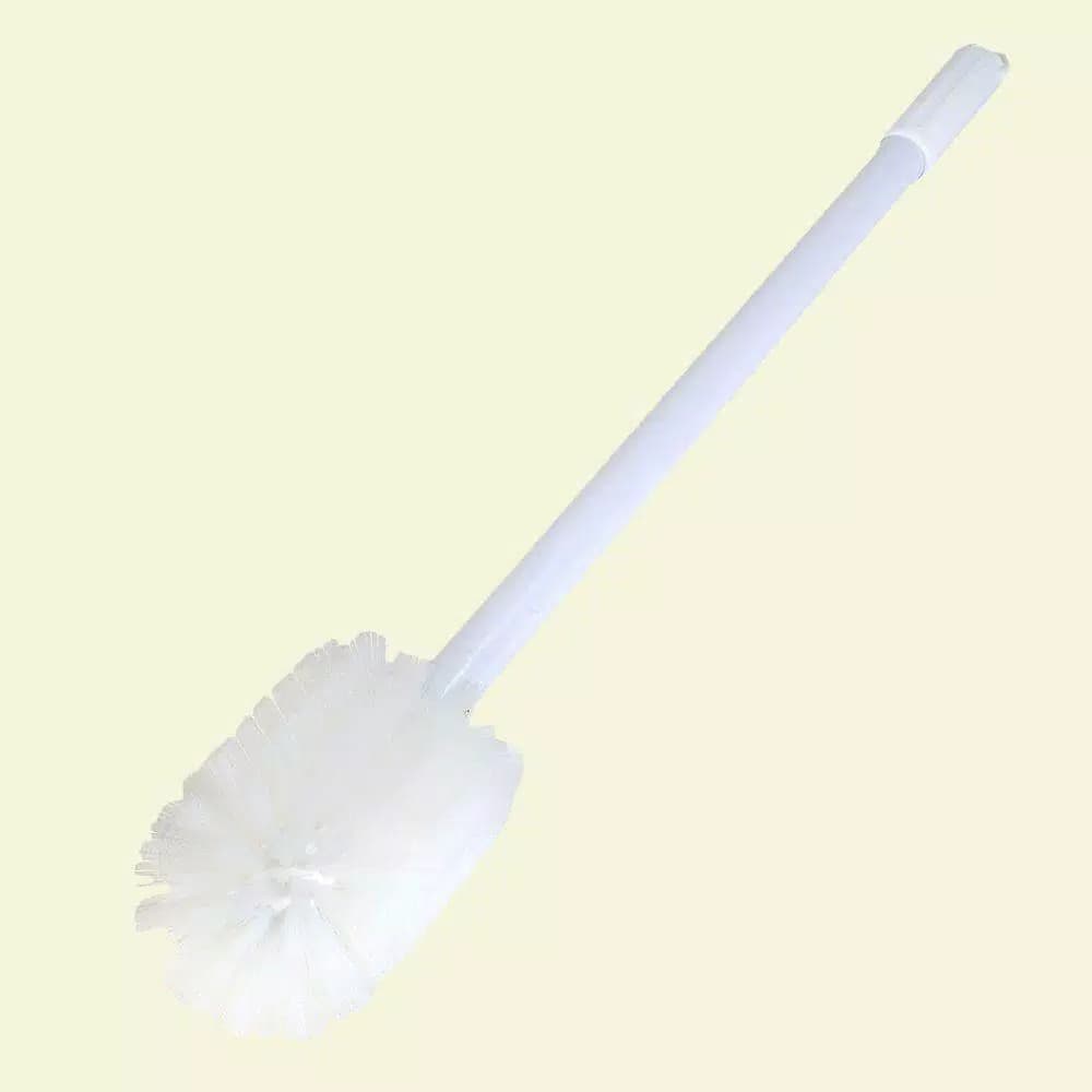 Carlisle 4 in. White Multi-Purpose Valve and Fitting Brush with Long Handle (Case of 6)