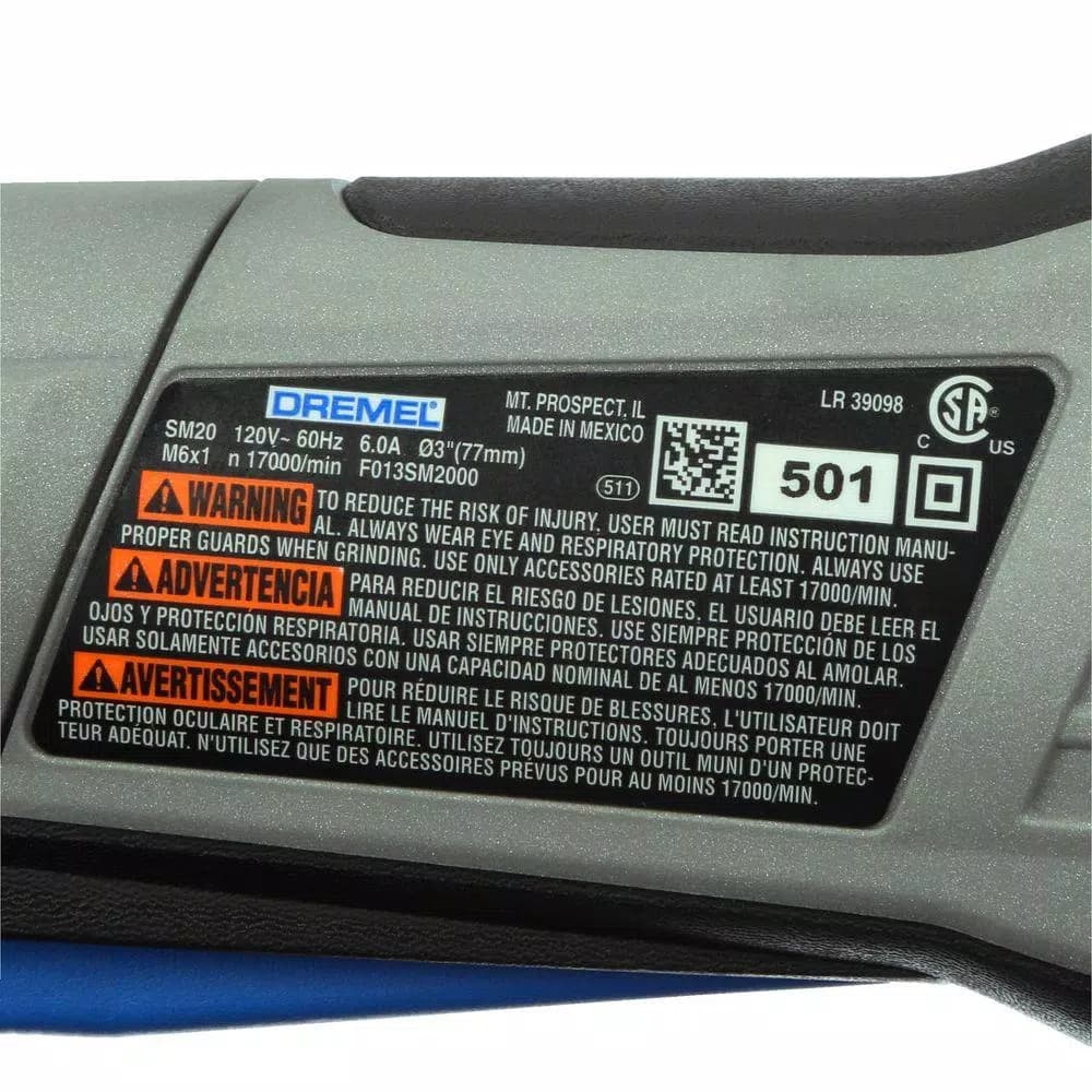 Dremel Saw-Max 6 Amp Variable Speed Corded Power Tool Kit with 2 Blades