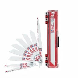 Milwaukee SAWZALL Bi-Metal Reciprocating Saw Blade Set, 10-Piece thumbnail 1