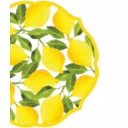 Sugar Plum Party SugarPlum Collection Lemon Pattern Paper Salad Plates, 16-Piece Set thumbnail 2