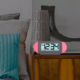 Equity by La Crosse 7.25 in. LED Mood Light Alarm Clock with Nature Sounds & MP3 Aux-Input thumbnail 9