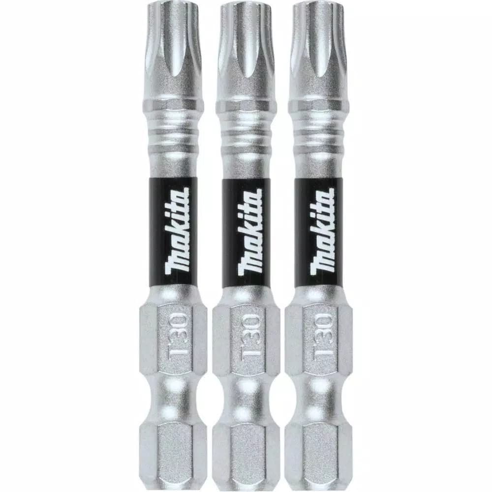 Makita ImpactXPS T30 Torx 2 in. Power Bits, 3-Pack