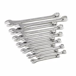 Husky 41-Piece Metric and SAE Combination Wrench Set, Extra-Large Industrial Sizes thumbnail 4
