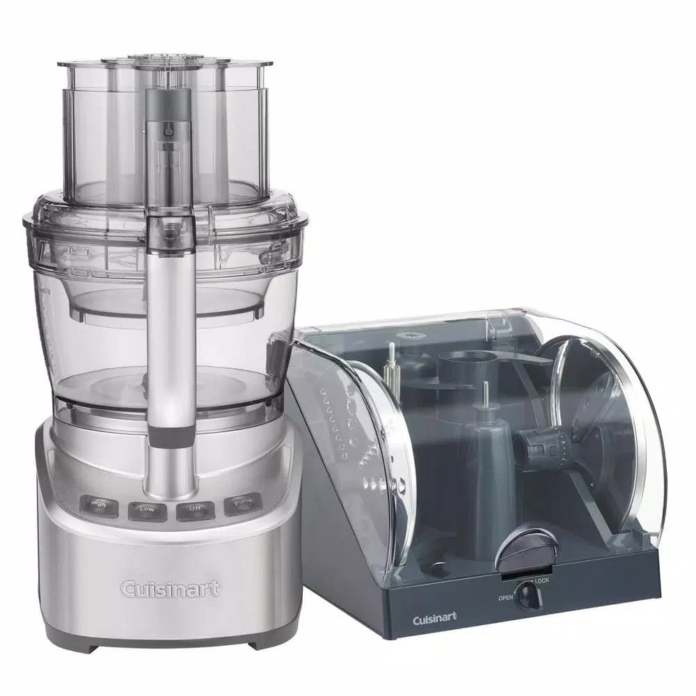 Cuisinart Elemental 13-Cup Stainless Steel Food Processor, 550-Watt