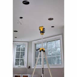 DEWALT 3-Spot Red Self-Leveling Laser Level, 100 ft. Range with Case and Batteries thumbnail 7
