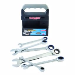 Channellock 6-Piece Metric Ratcheting Wrench Set, 72-Tooth High Carbon Steel Combination Wrenches thumbnail 2