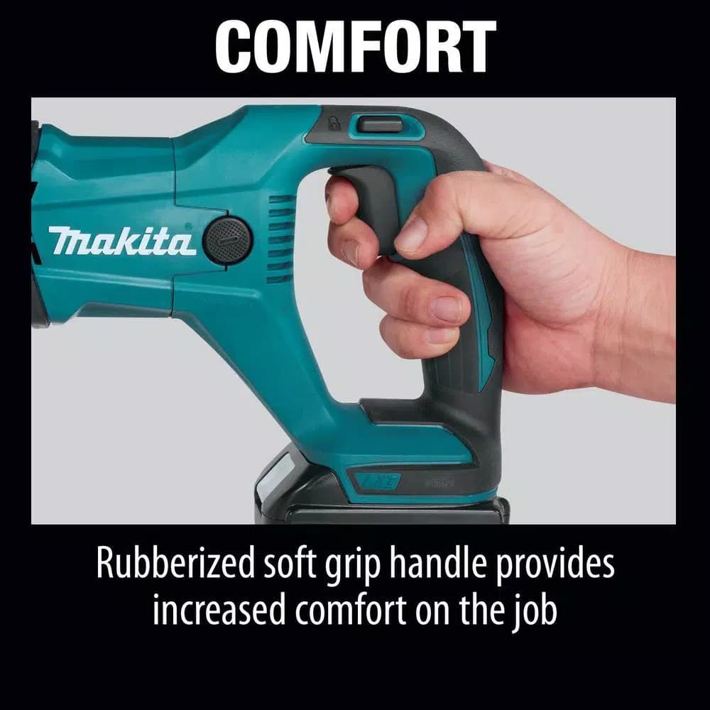 Makita 18V LXT Lithium-Ion Cordless Reciprocating Saw Kit with 5.0Ah Batteries and Charger