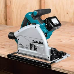 Makita 36V (18V X2 LXT) 6-1/2 in. Brushless Cordless Plunge Circular Saw Kit with (2) 5.0 Ah Batteries & Charger thumbnail 5