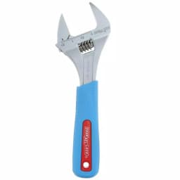 Channellock 8 in. WideAzz Adjustable Wrench, Code Blue thumbnail 1