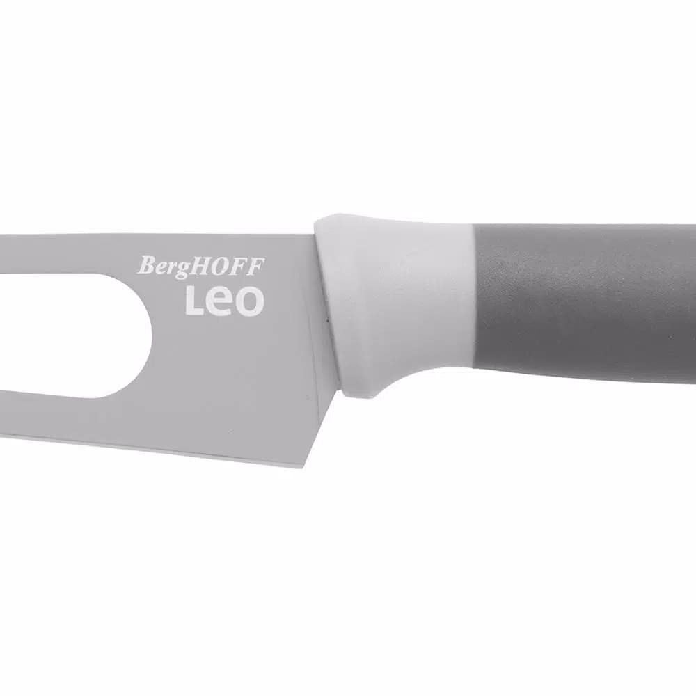 BergHOFF Leo 5 in. Grey Cheese Knife with Non-Stick Stainless Steel Blade