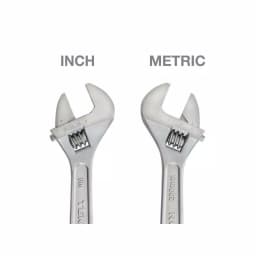 TEKTON 8 in. Adjustable Wrench with Satin Chrome Finish thumbnail 3