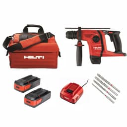 Hilti TE 6-A36 36V Cordless SDS Plus Rotary Hammer Kit with 2 Batteries and Charger thumbnail 1