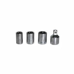 Best Value 40-Piece 1/4 in. and 3/8 in. Ratchet & Socket Set, SAE and Metric, High Carbon Steel thumbnail 4