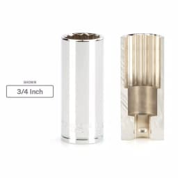 TEKTON 7/16 in. Deep 12-Point Socket, 3/8 in. Drive thumbnail 3