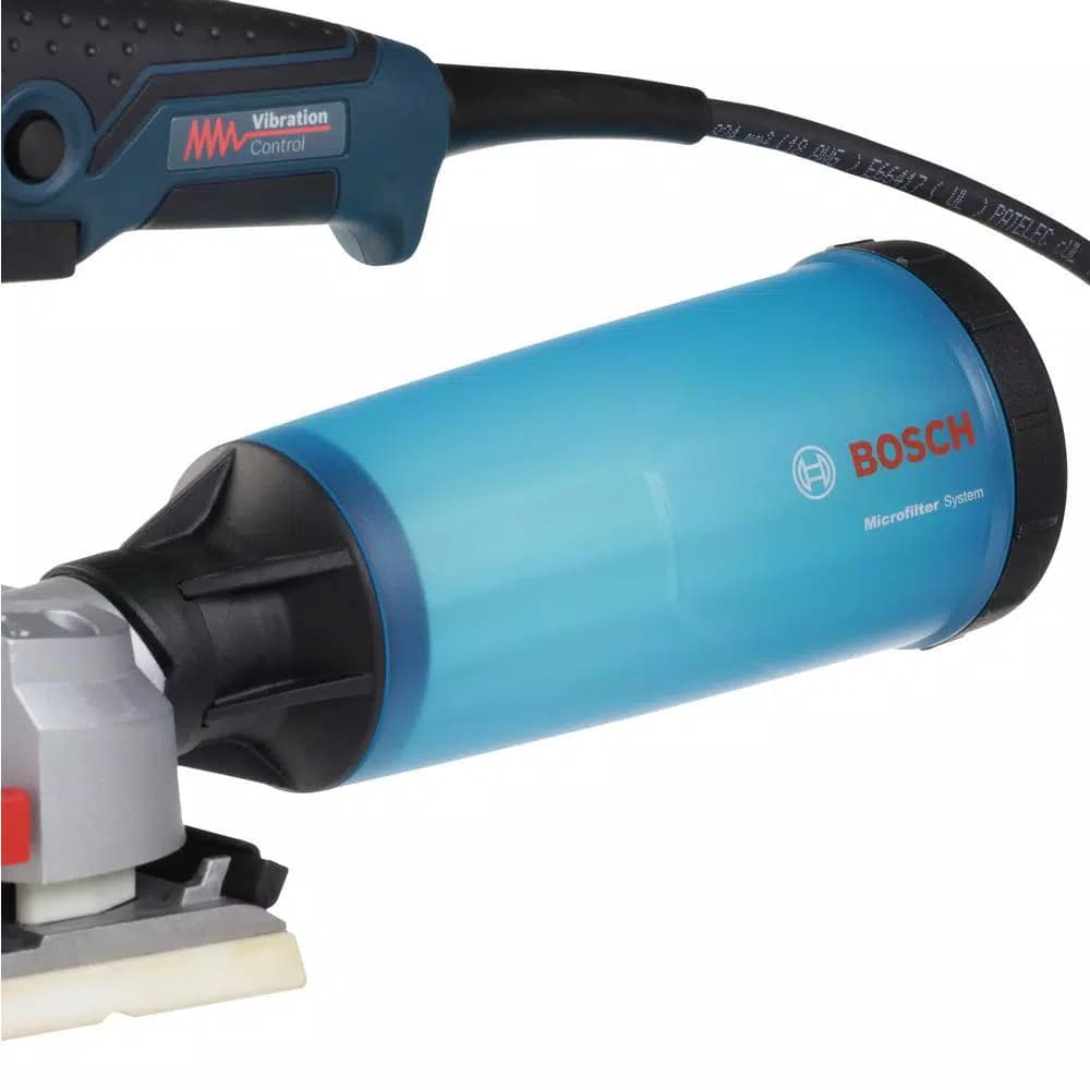 Bosch OS50VC 3.4 Amp Corded Electric Finishing Orbital Sander Kit with Vibration Control
