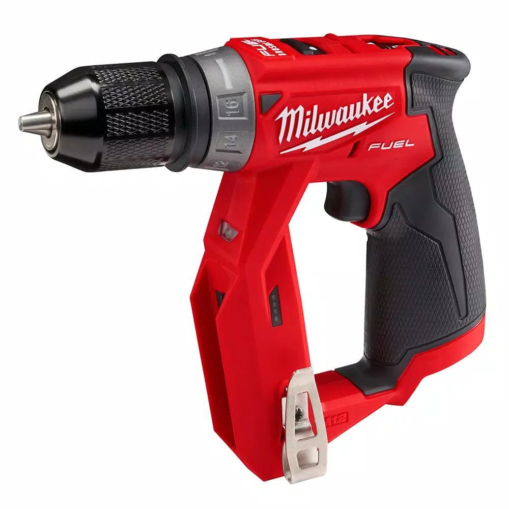 Milwaukee M12 FUEL 12V Brushless 4-in-1 Installation Drill Driver with 4 Tool Heads (Tool-Only)