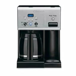 Cuisinart COFFEE PLUS 12-Cup Black Drip Coffee Maker with Programmable Timer and Hot Water System thumbnail 1