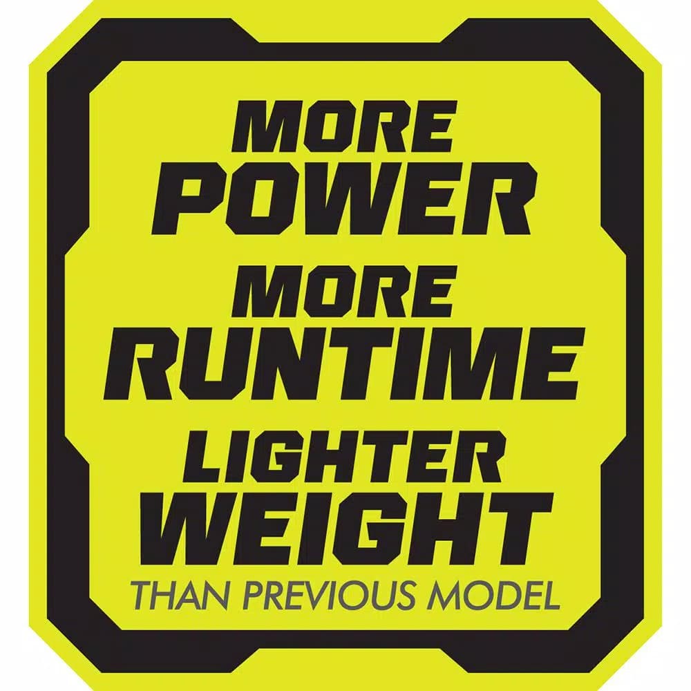 RYOBI 40V MAX Cordless Jet Fan Leaf Blower Kit, 500 CFM, 110 MPH, with 4 Ah Battery and Charger
