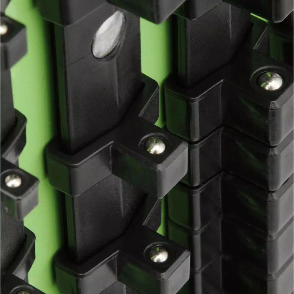 Grand Rapids Industrial Products Professional Heavy-Duty Steel Socket Organizer Rack, Green