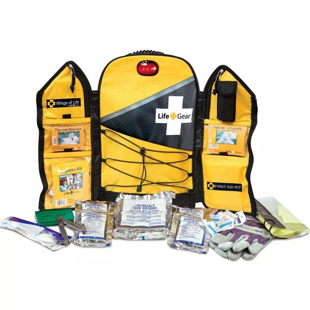 Unbranded Wings of Life Emergency Survival Kit with 72-Hour Food and Water Supply