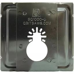 Q Bit QBit SQ1000-D Oscillating Multi-Tool Saw Blade for 2-Gang Plastic Outlet Boxes and Low Voltage Brackets thumbnail 3