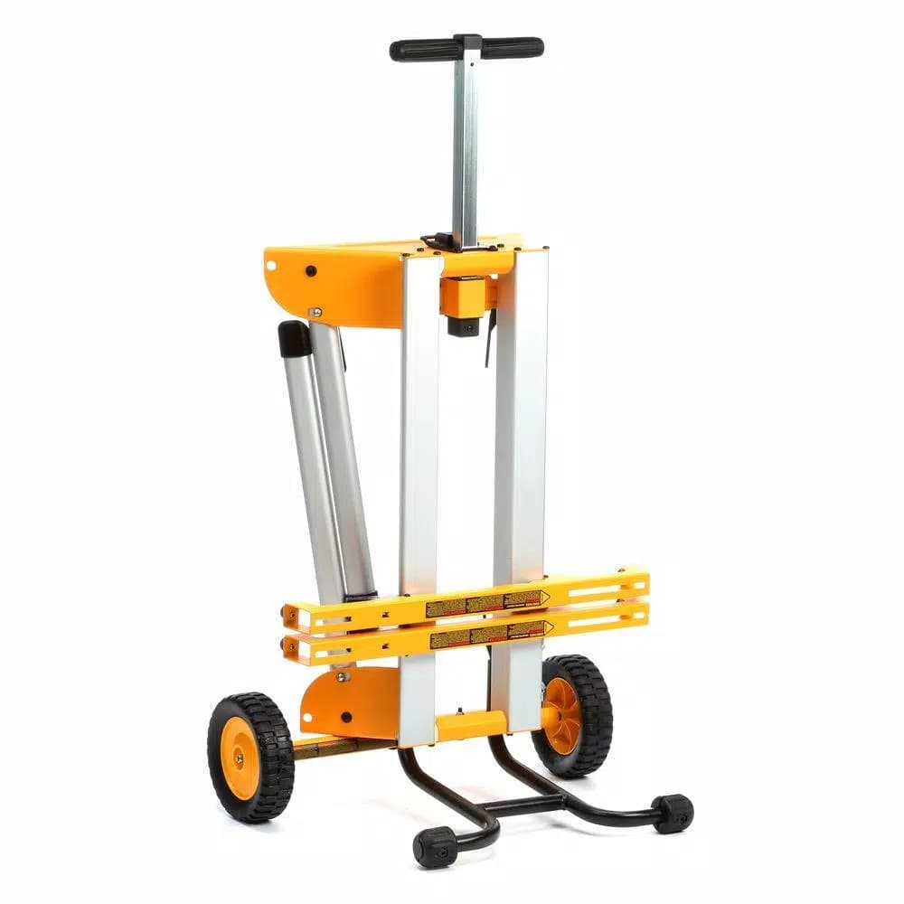 DEWALT DW7440RS Heavy Duty Rolling Table Saw Stand with Quick-Connect Brackets