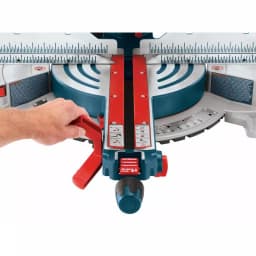 Bosch 12 in. 15 Amp Dual-Bevel Sliding Glide Miter Saw with 60 Tooth Blade thumbnail 12