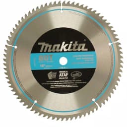 Makita 10 in. 80-Teeth Micro-Polished Miter Saw Blade, 5/8 in. Arbor thumbnail 1