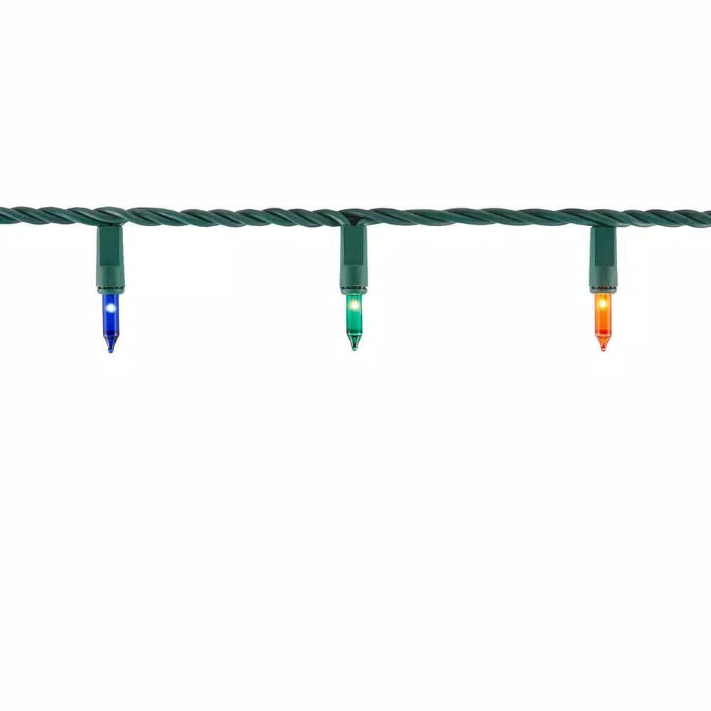 Home Accents Holiday 300 Light STS Multi-Color Heavy Duty String Lights, Set of 2