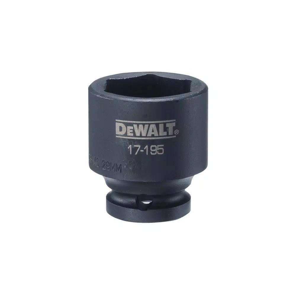 DEWALT 1/2 in. Drive 29 mm 6-Point Low Profile Impact Socket