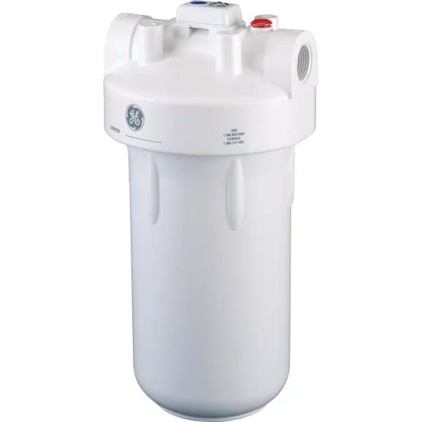 GE Heavy-Duty Whole House Water Filtration System with FXHTC Replacement Filter