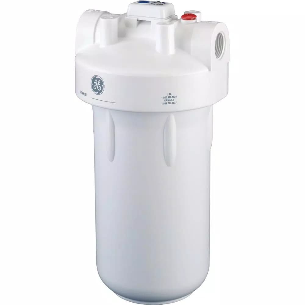 GE Heavy-Duty Whole House Water Filtration System with FXHTC Replacement Filter