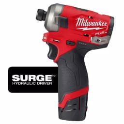 Milwaukee M12 FUEL 12V Brushless Cordless Surge Impact and Hammer Drill Combo Kit (2-Tool) thumbnail 3