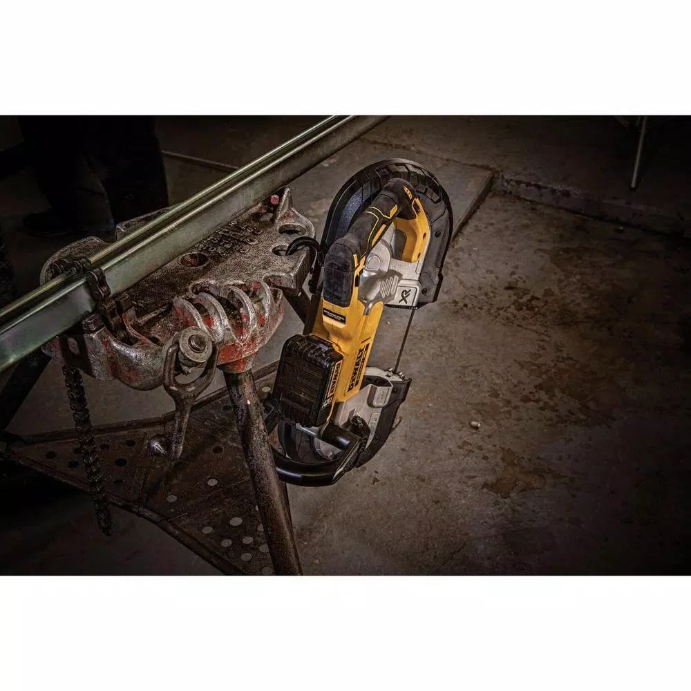 DEWALT 20V MAX XR Cordless Brushless Deep Cut Band Saw and 1-1/2 in. Die Grinder Combo Kit
