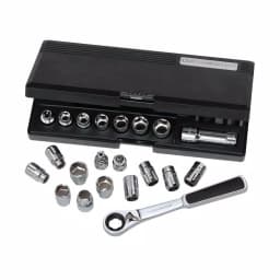GearWrench 21-Piece 3/8 in. Drive Vortex Gear Ratchet and Socket Set thumbnail 1