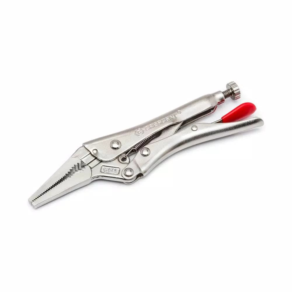 Crescent 5-Piece Locking Plier Set, Nickel-Plated Hand Tools