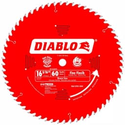 Diablo 16-5/16 in. 60-Tooth Fine Finish Beam Saw Blade, 1 in. Arbor thumbnail 1