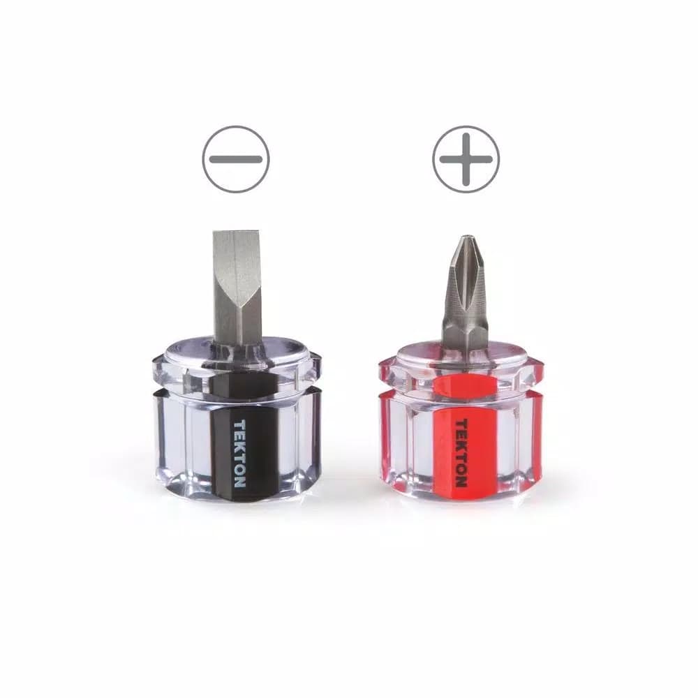TEKTON 4-Piece Mini Screwdriver Set with Storage Tray