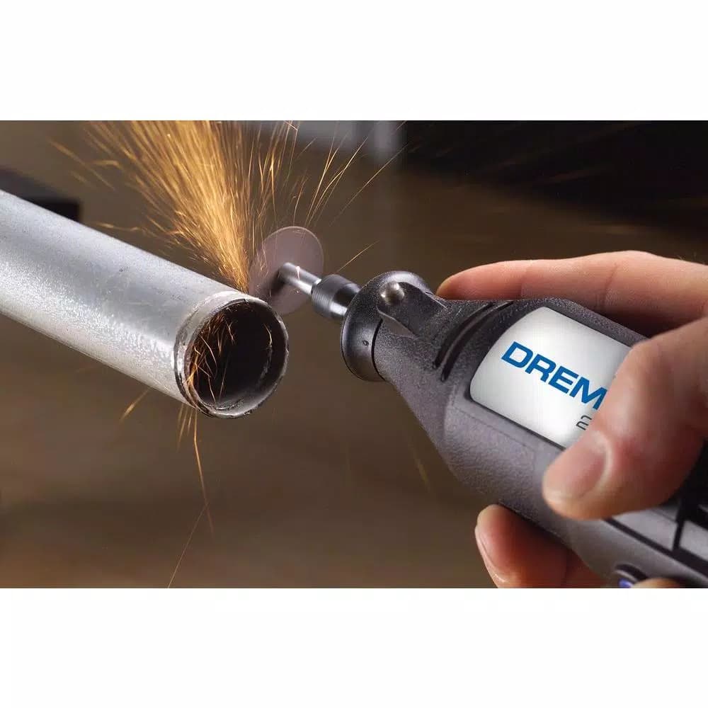 Dremel 200 Series Dual Speed Corded Rotary Tool Kit with 15 Accessories and 1 Attachment
