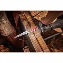Milwaukee SAWZALL Carbide Demolition Reciprocating Saw Blade Set, 5-Piece thumbnail 6
