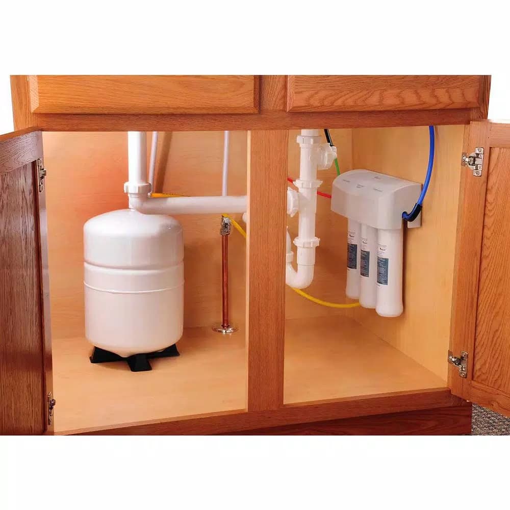 Whirlpool WHER25 3-Stage Under Sink Reverse Osmosis Water Filtration System - NSF Certified