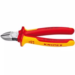 KNIPEX 7-1/4 in. 1,000V Insulated Diagonal Cutters thumbnail 1