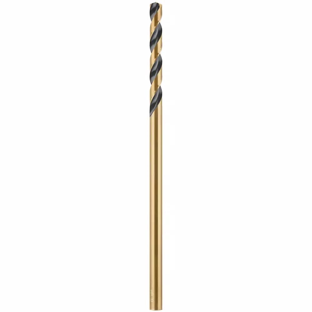 DEWALT 1/2 in. x 12 in. Black and Gold High Speed Steel Twist Drill Bit